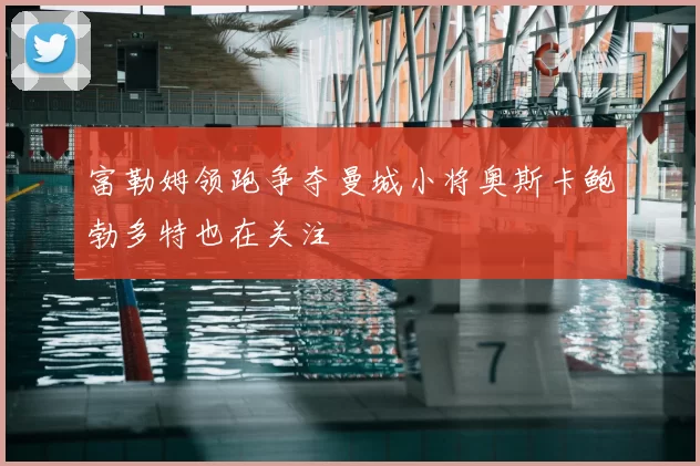 富勒姆领跑争夺曼城小将奥斯卡鲍勃多特也在关注