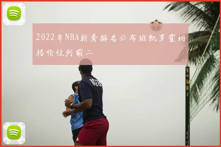 2022年NBA新秀排名公布班凯罗霍姆格伦位列前二